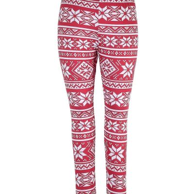 Shein Curve Women Red Leggings 1X Plus